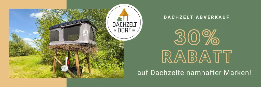 Dachzeltnomaden DACHZELT DORF Dachzelt Abverkauf Season Sale 